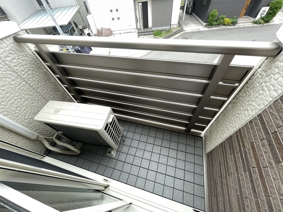 バルコニー　※別部屋の写真です