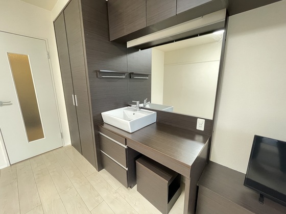 洗面設備　※別部屋の写真です