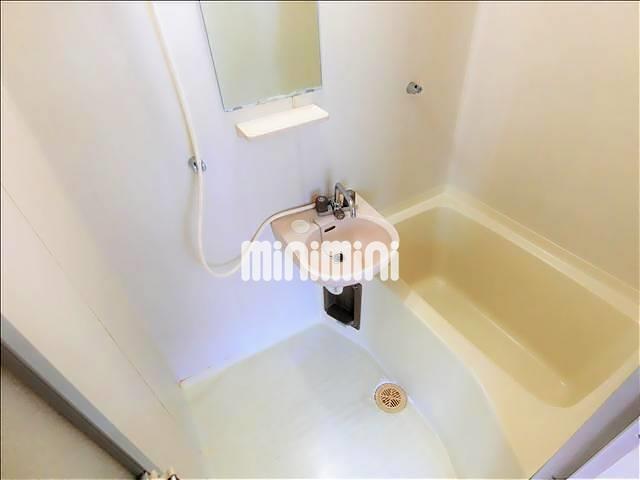 バス・シャワールーム　ミニ洗面台付きのお風呂です。