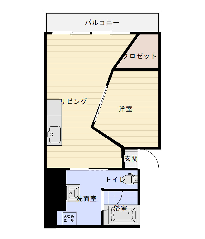 パインリーフ大分の間取り