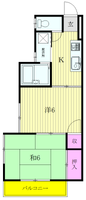 小林ハイツの間取り