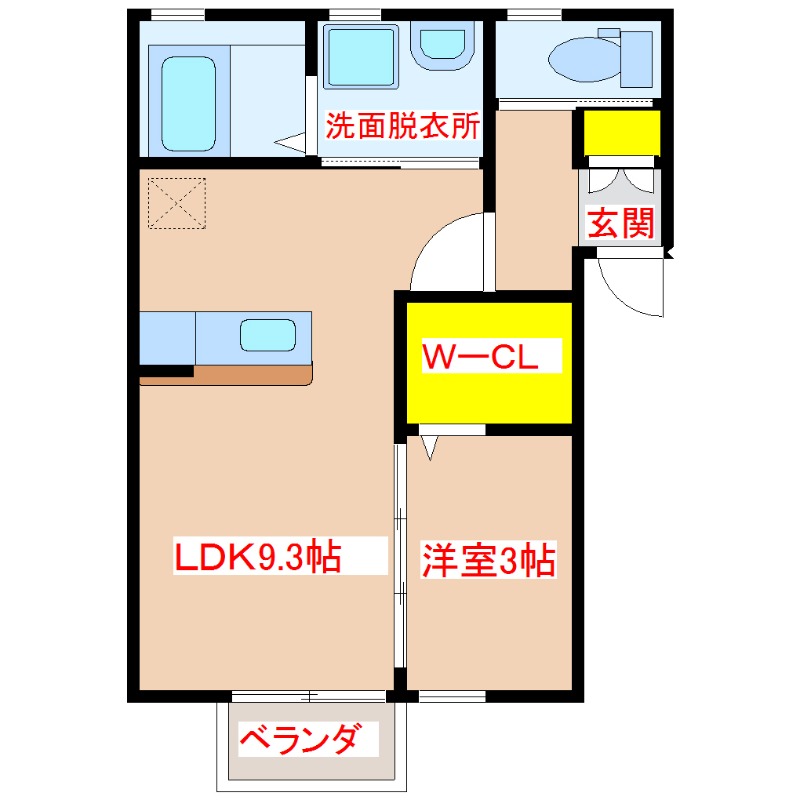 ソラーナVIの間取り