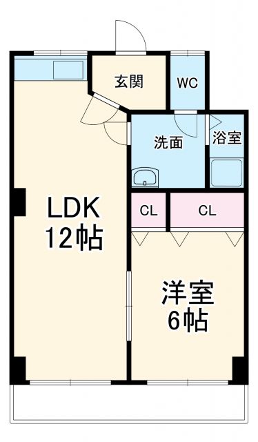 清須市鍋片のマンションの間取り