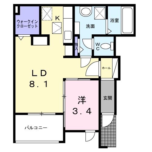 ル・シエルの間取り