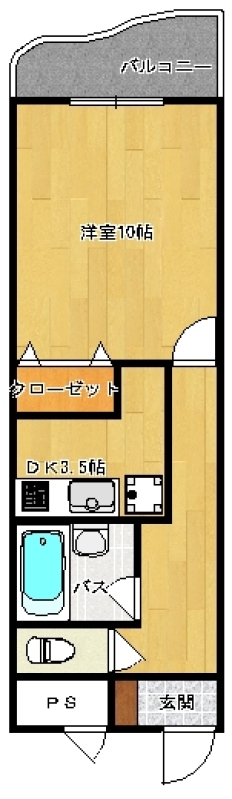 ティアラ東本庄の間取り