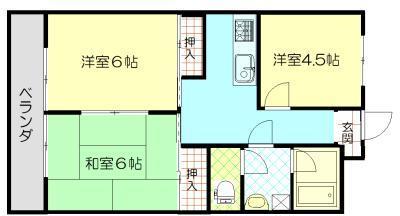 仙北屋ニューハイムの間取り