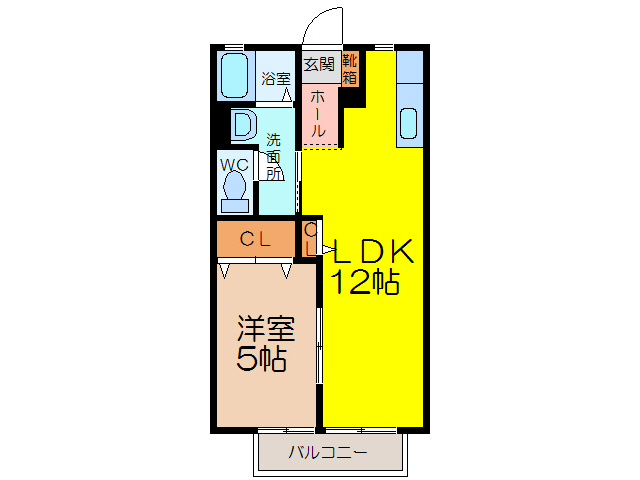 【シャーメゾン綾の間取り】