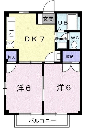 泉台ハイツの間取り