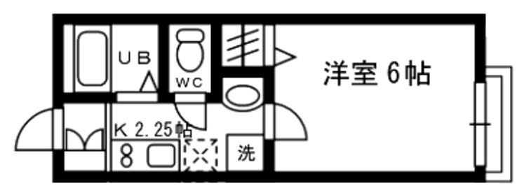 セレ南馬込の間取り