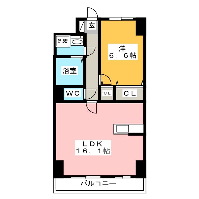 Ｓ－ＦＯＲＴ宇都宮南大通りの間取り