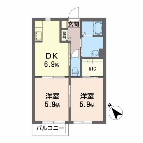 スカイプラザの間取り