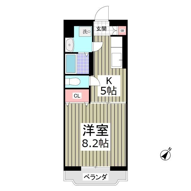 リュミエールIIの間取り