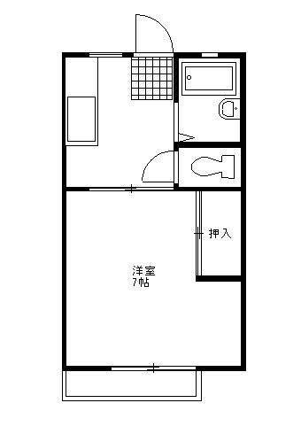 メゾネットシゼムの間取り