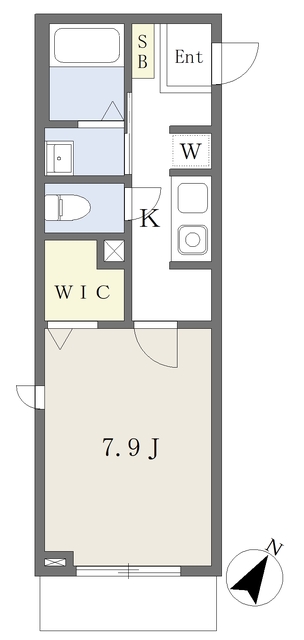 Ｖｉｓｔａ　Ｃｏｕｒｔの間取り