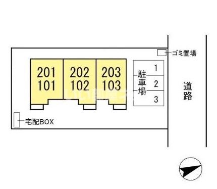 【八千代市村上南のアパートのその他共有部分】