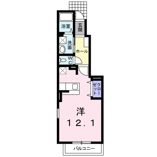 メゾン　アンジュの間取り