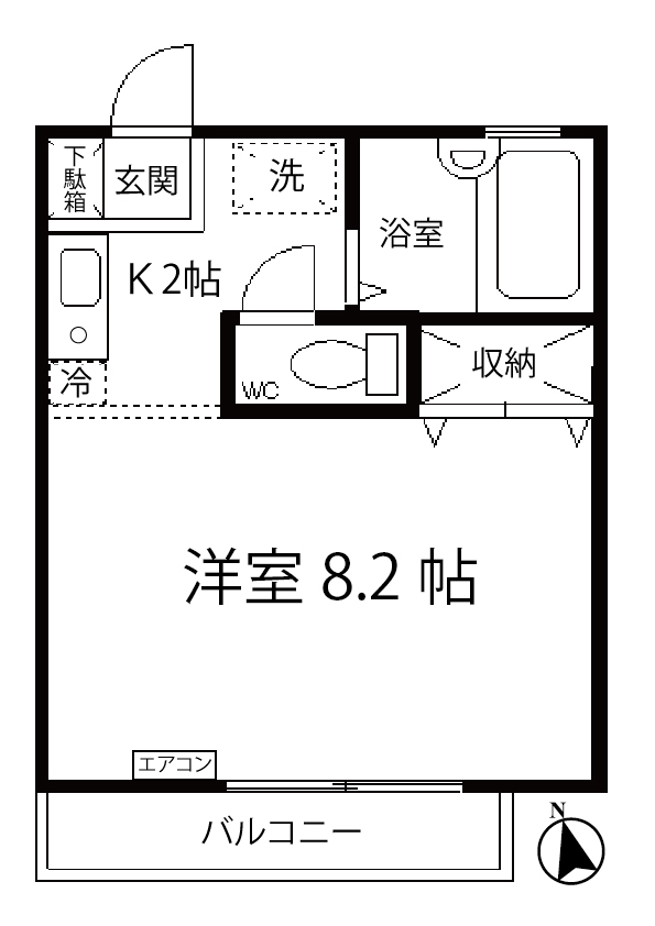 シャルムMORITAの間取り