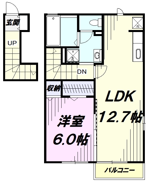 リヴェールの間取り