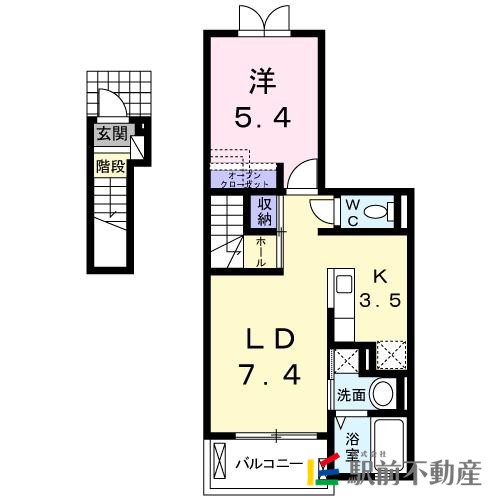 ＡＬＢＡ－ＣＡＳＡIIの間取り