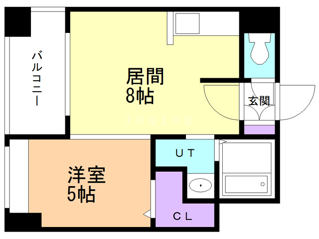 クラッセ琴似ステーションの間取り