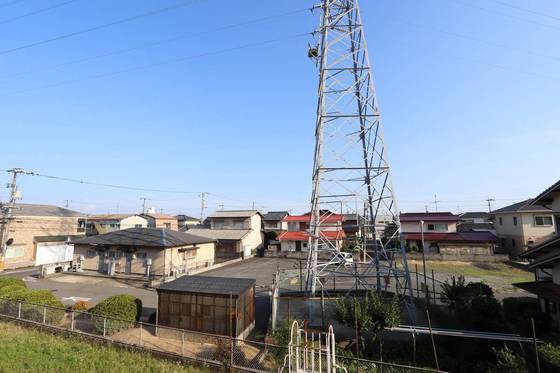 【岡山市東区西大寺松崎のマンションの眺望】