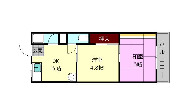 グレーズ鳥見の間取り