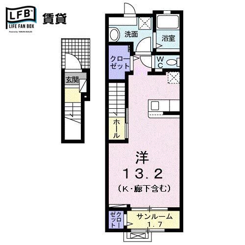 ファミーユの間取り