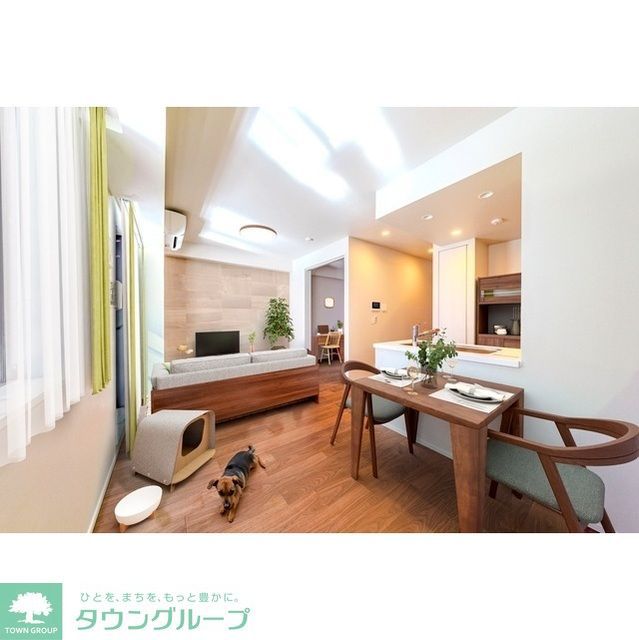 居室・リビング　家具・調度品等はCG 加工です。実際の賃貸住居 には含まれ…