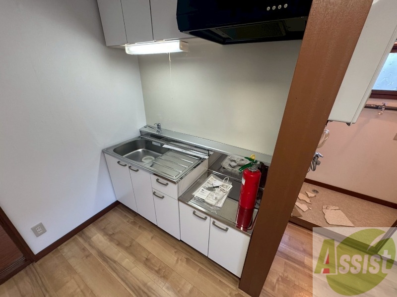 キッチン　キッチンはスペースも広々していて使いやすそうですよ！