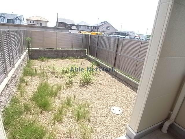 庭　広い専用庭