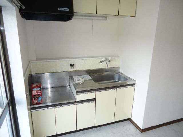 キッチン　ガスコンロ設置可能キッチン