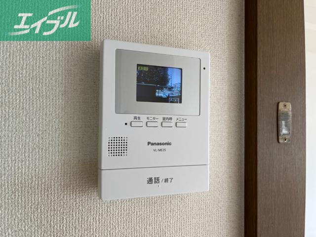セキュリティ　モニター付きインターホン
