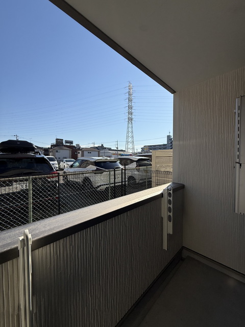 バルコニー　～お洗濯～