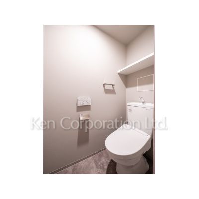 トイレ　同タイプ6階のお部屋を撮影。仕様が異なることがあります。