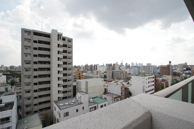 眺望　日当たりを遮るものはありませんね