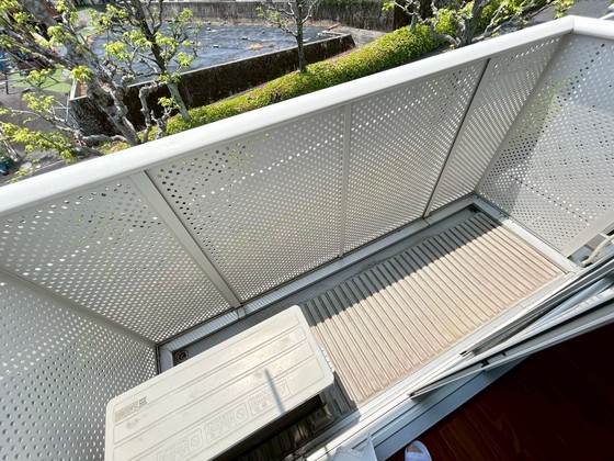 バルコニー　※別号室のお写真です