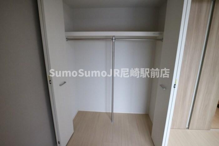 収納　大きなスペースがあり、収納には困りません