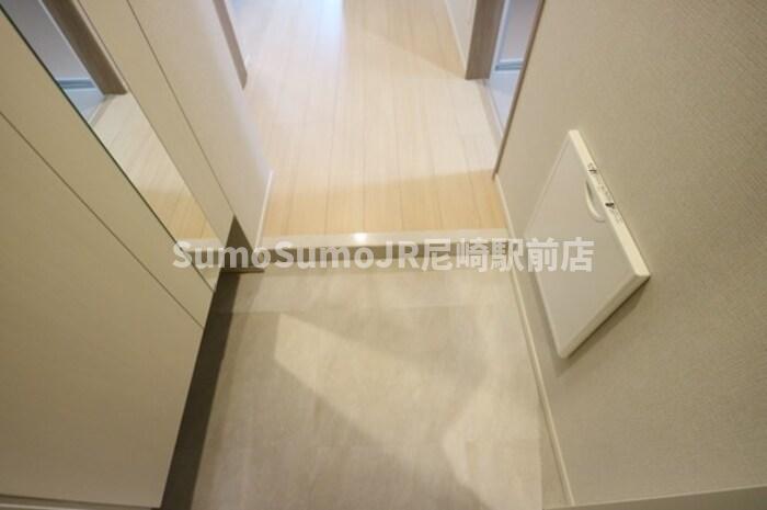 玄関　明るい玄関です