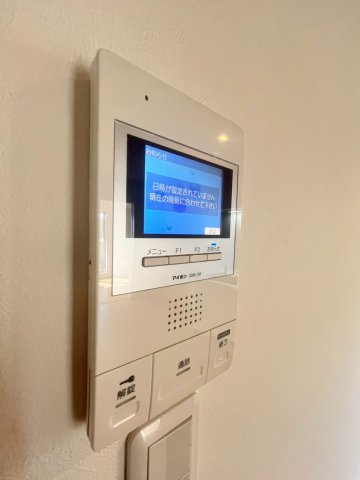 セキュリティ　同物件、別号室の参考写真です。