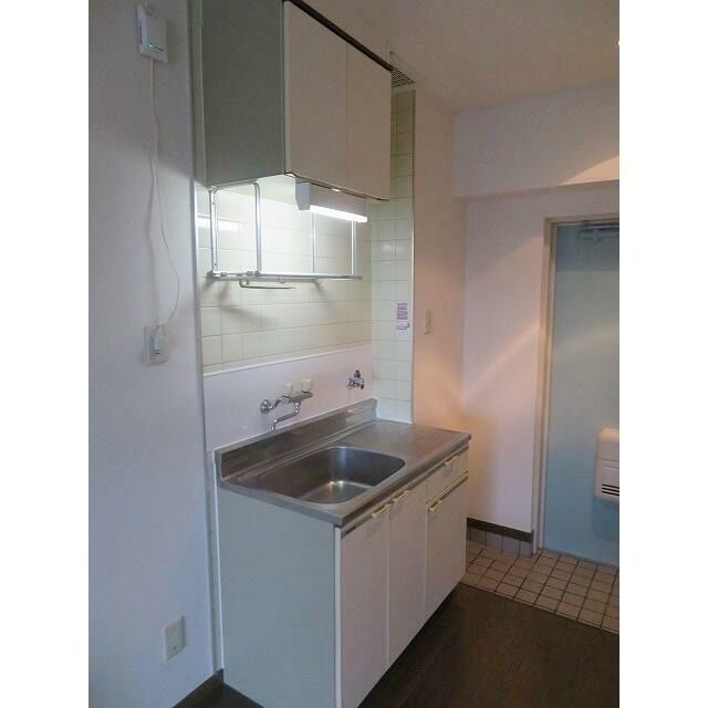 キッチン　ガスコンロ設置可♪