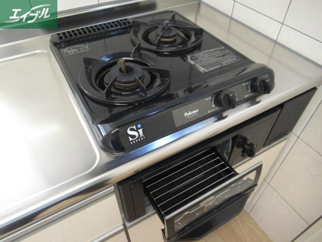キッチン　２口ガスコンロ