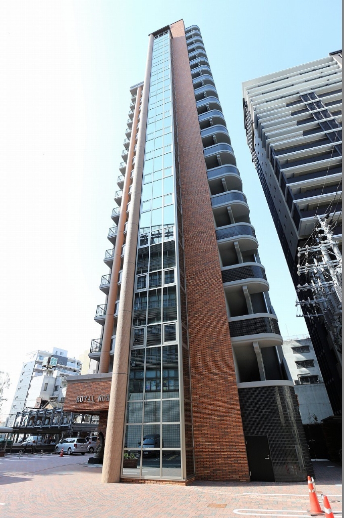 建物外観　小倉北区馬借に数少ない物件です。モノレール駅まで5分。