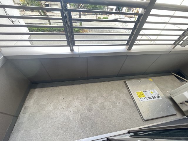 バルコニー　広々としたバルコニーです