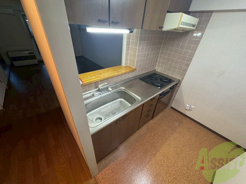 キッチン　キッチンはスペースも広々していて使いやすそうですよ！