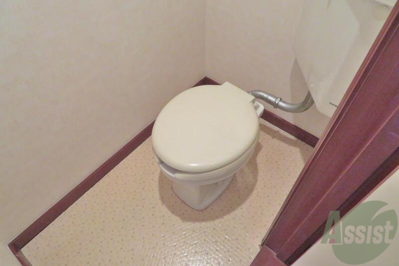 トイレ　トイレはコチラです。シンプルイズベストですね