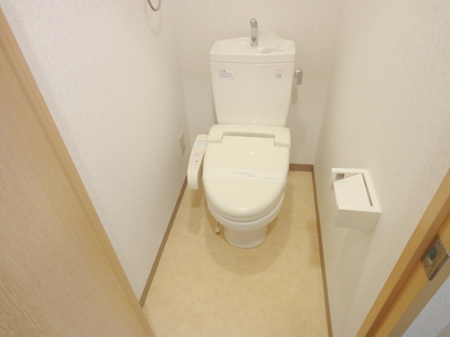 トイレ　同物件別号室の写真