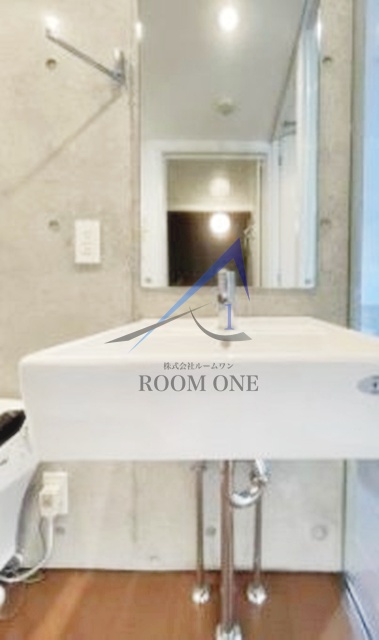 洗面設備　洗面台です。