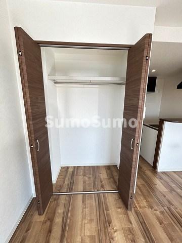 収納　十分な収納スペースがあります