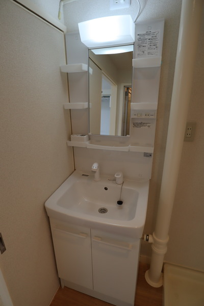 洗面設備　便利なシャンプードレッサー