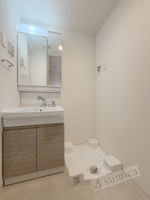 洗面設備　洗面脱衣所付き！独立洗面台が便利です♪♪